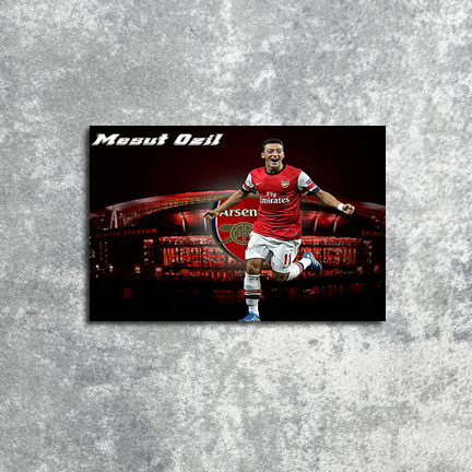Poster Dinding Arsenal Ozil