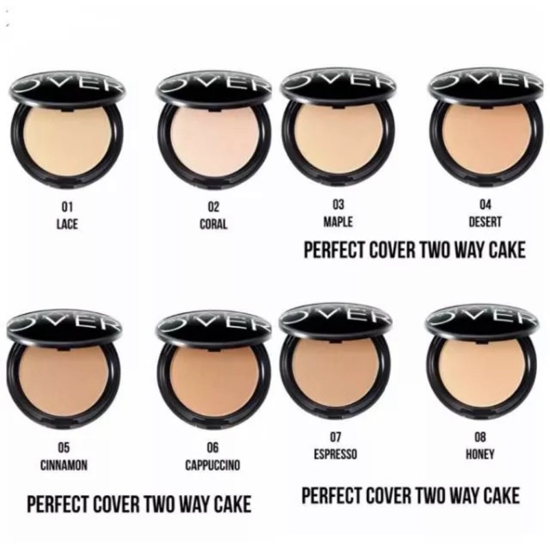 Make Over Perfect Cover TWC | MakeOver Perfect Cover Two Way Cake - Bedak Padat