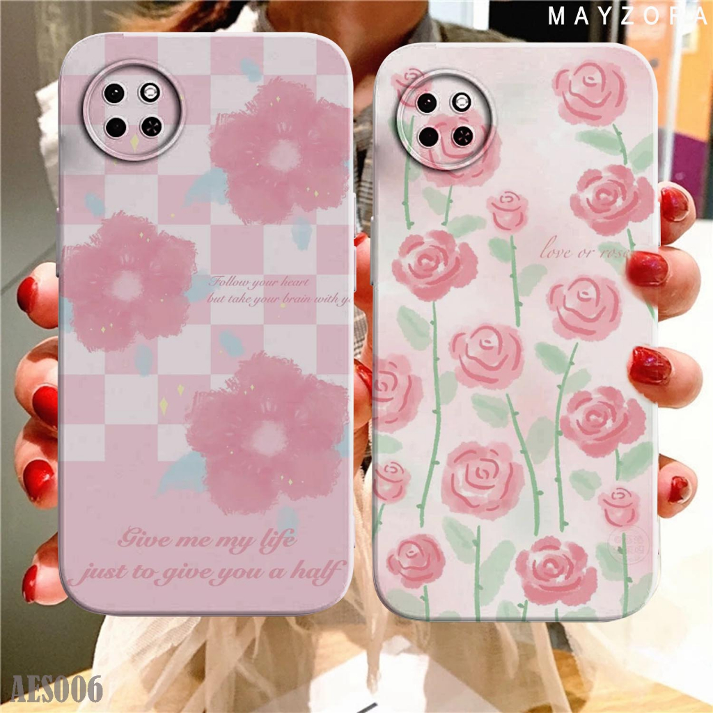 CASE ITEL S23 4G PREMIUM CASE AES6 FASHION CASE ITEL S23 LENTUR SILIKON CASE - MAYZORA