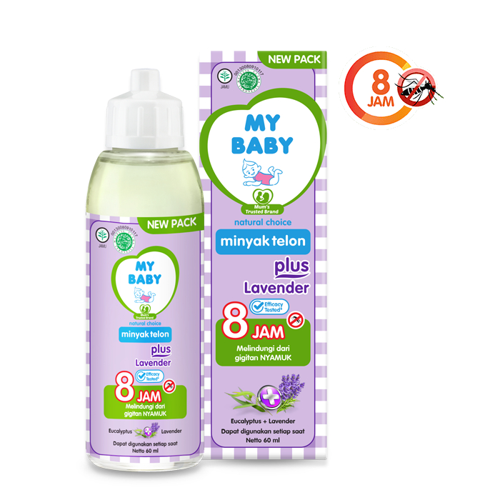 my baby minyak telon lavender 90 ml