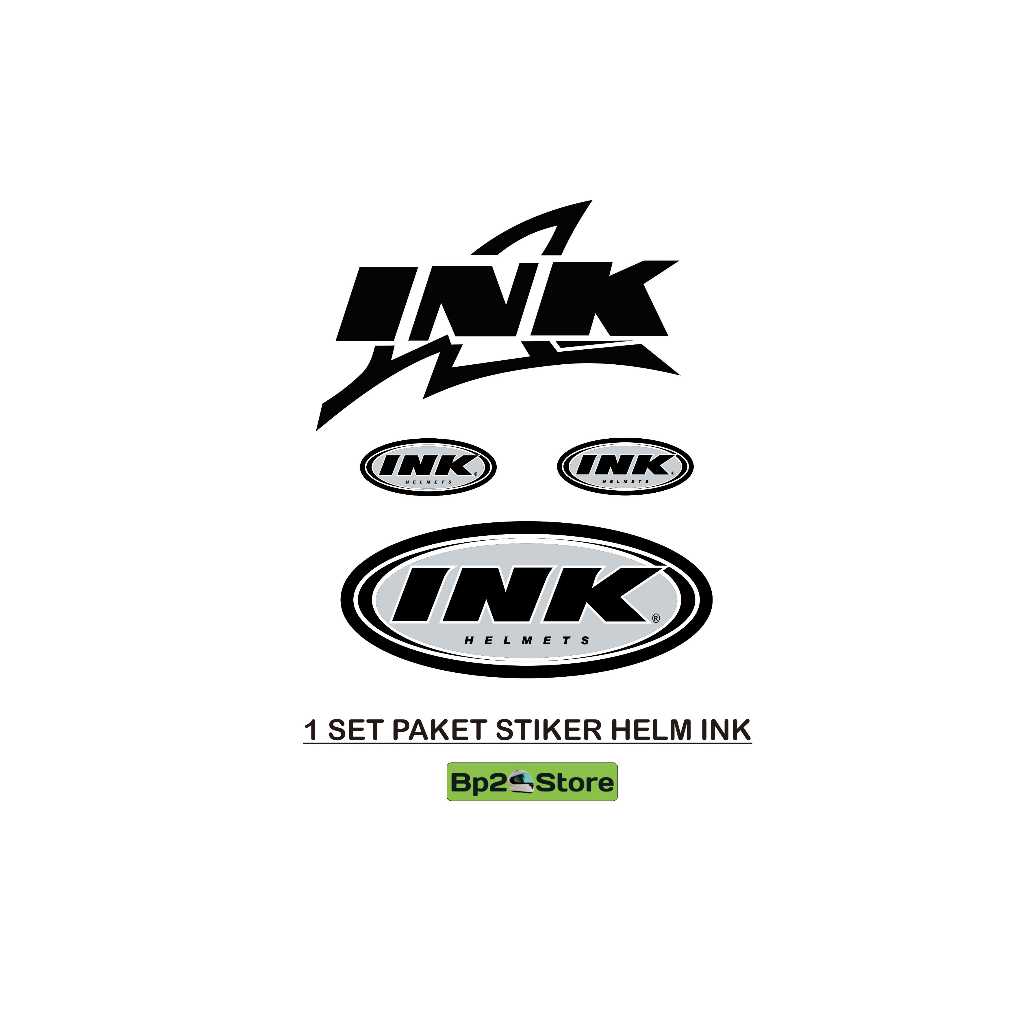 Stiker Print Cut Helm INK / Cutting Stiker Helm INK