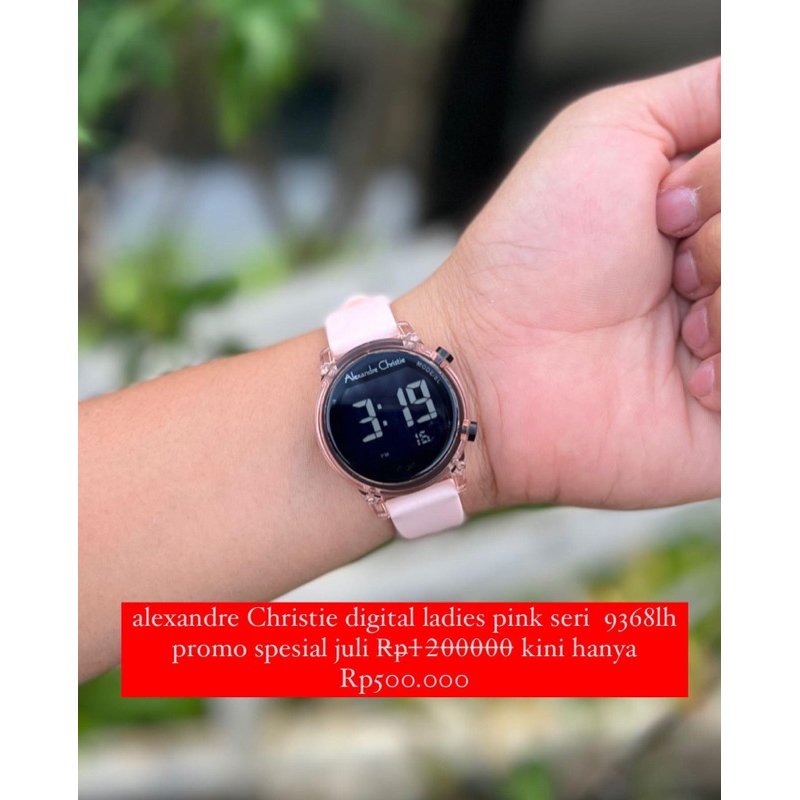 alexandre christie led ladies seri 9368LH RUBBER