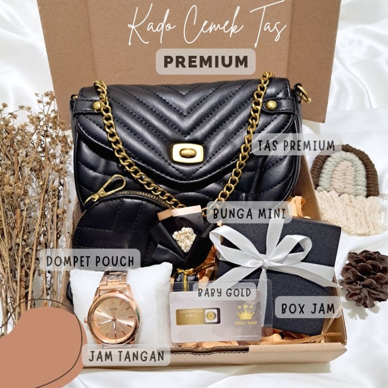 

Kado hampers gift box hadiah cewek wanita perempuan ulang tahun birthday wisuda graduation Kado Cewek Hadiah Gift Box Cewek premium / Kado Tas Cewek Premium / Kado Ulang Tahun Cewek