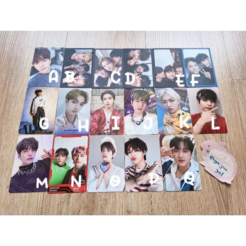 Pc Photocard Benefit Pola Pob Skz Stray Kids Hyunjin Lee Know Lino Han Jisung Seungmin Bangchan Feli