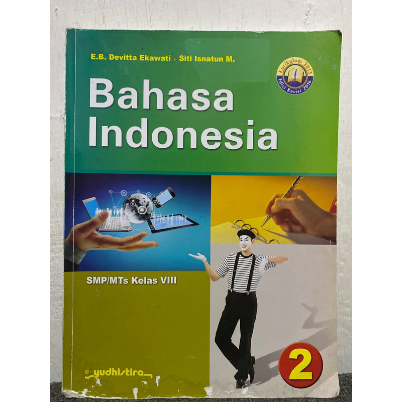 BAHASA INDONESIA SMP KELAS 2 yudhistira