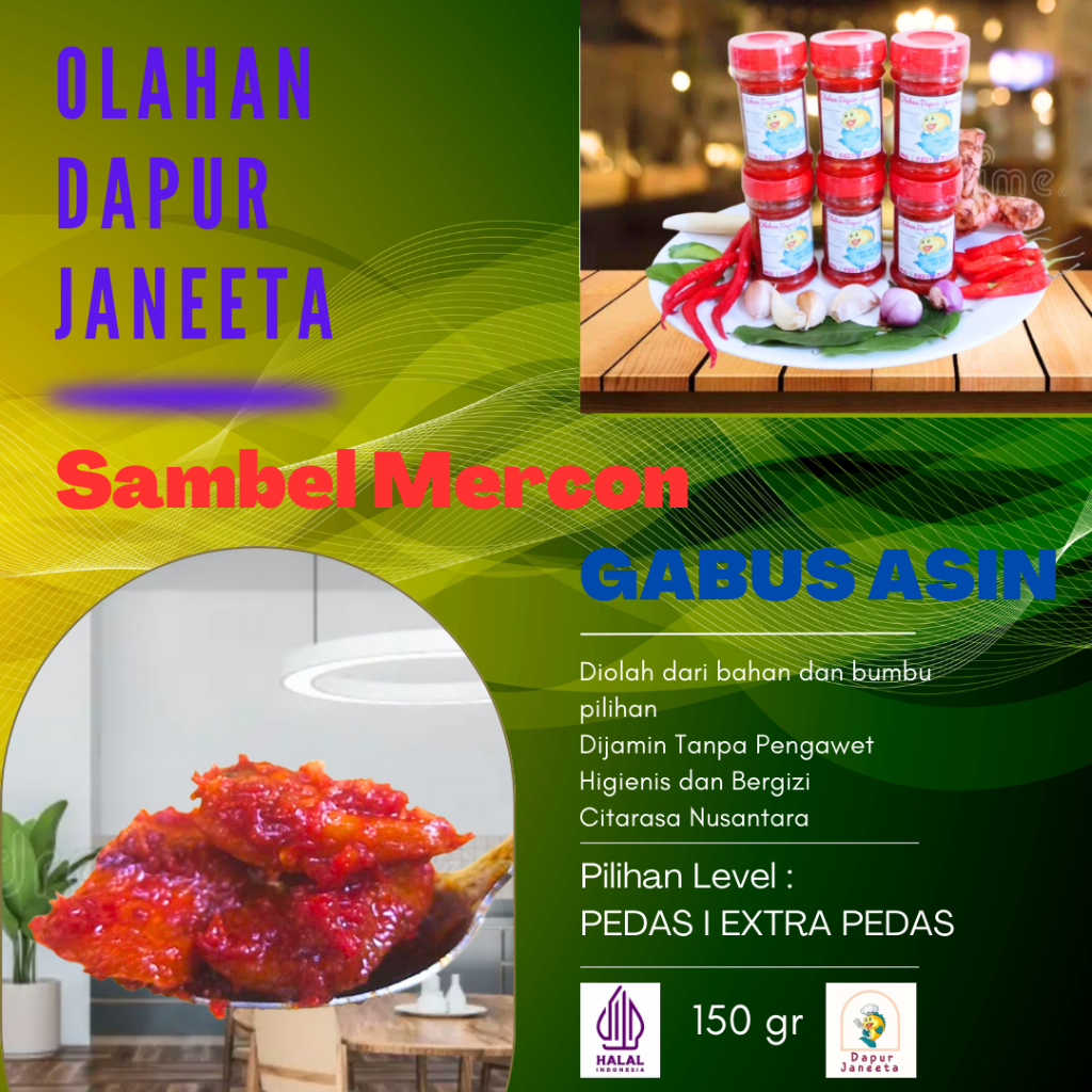 

SAMBEL MERCON GABUS ASIN by DAPUR JANEETA
