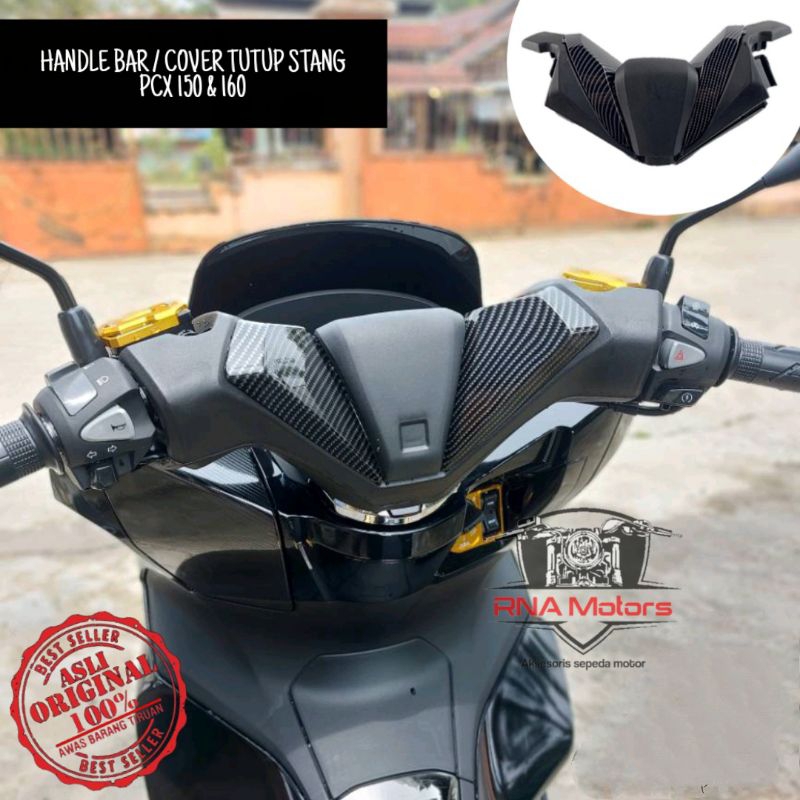 HANDLE BAR / COVER TUTUP BATOK ATAS STANG PCX 150 160 ORIGINAL