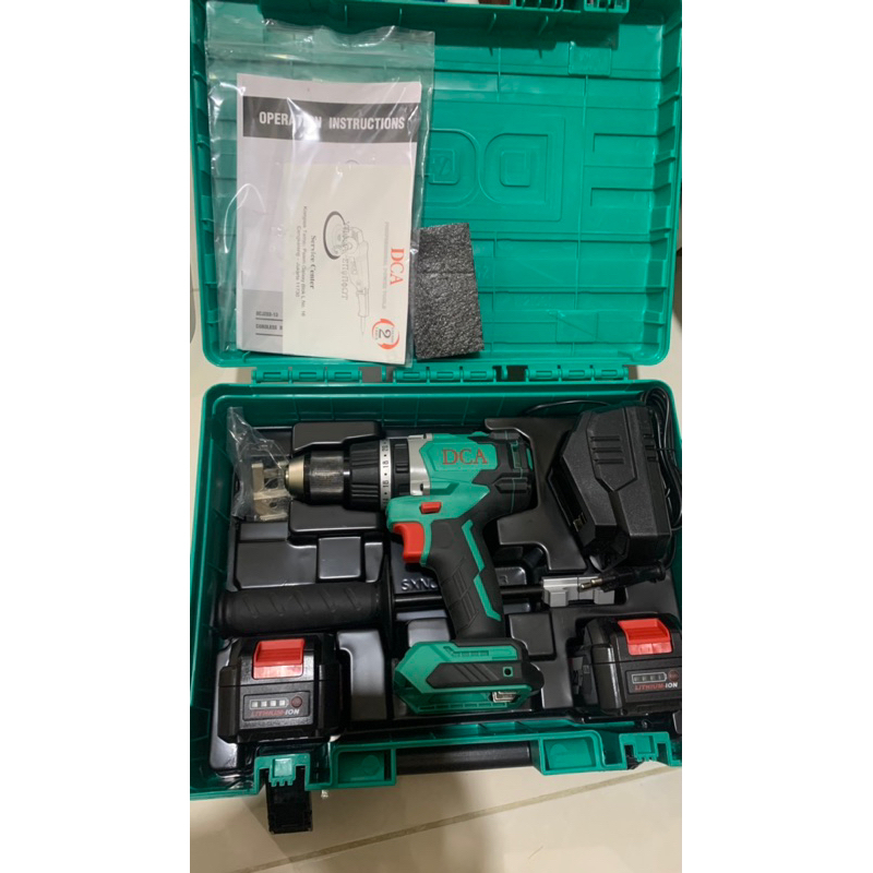 Preloved Bekas DCA ADJZ03 - 13 Cordless Hammer Drill Mesin Bor