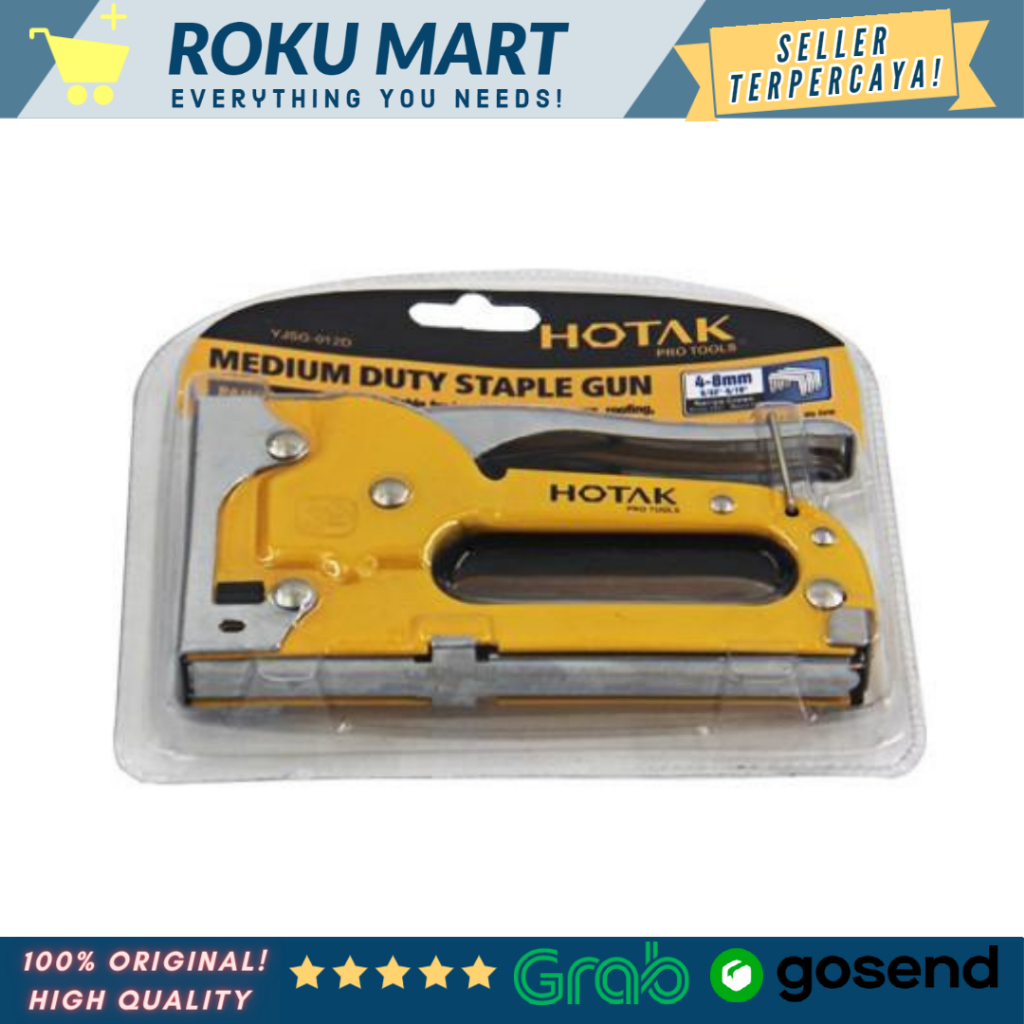 

HOTAK Heavy Duty 3 Way Staple Gun YJSG-012D / HOTAK STAPLES TEMBAK STAPLER GUN