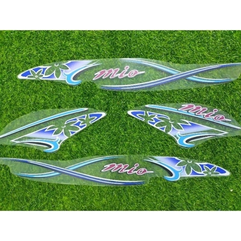 Striping Transparan Mio Sporty / Striping Mio smile mio bunga