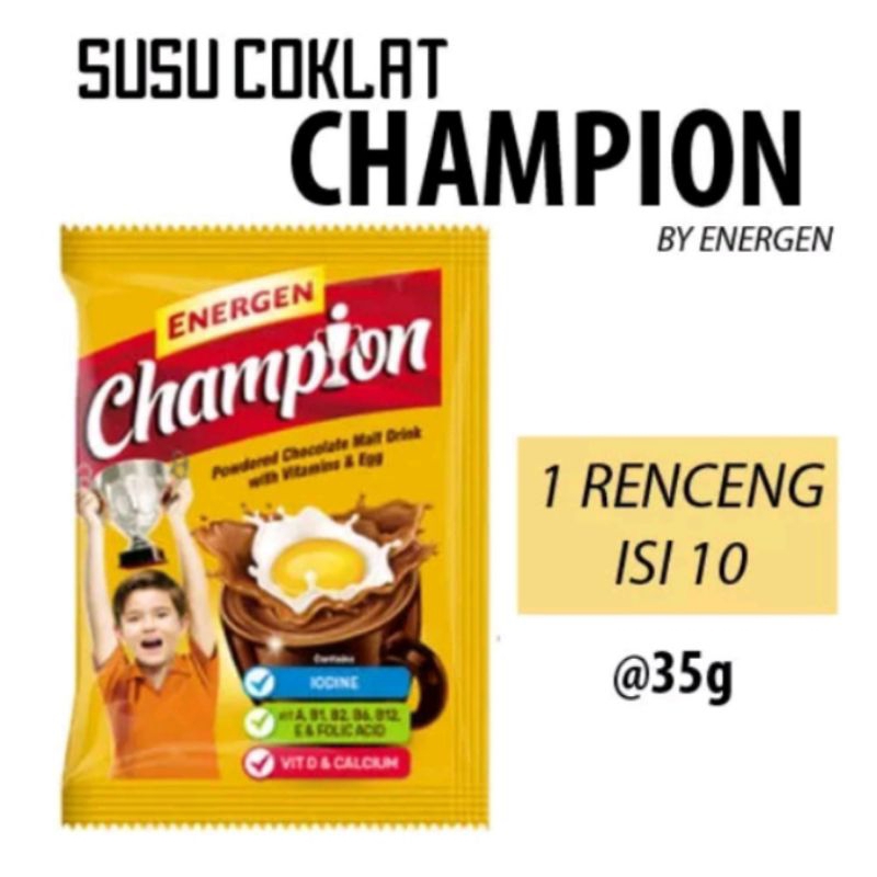 

Minuman Sereal [Energen Champion]
