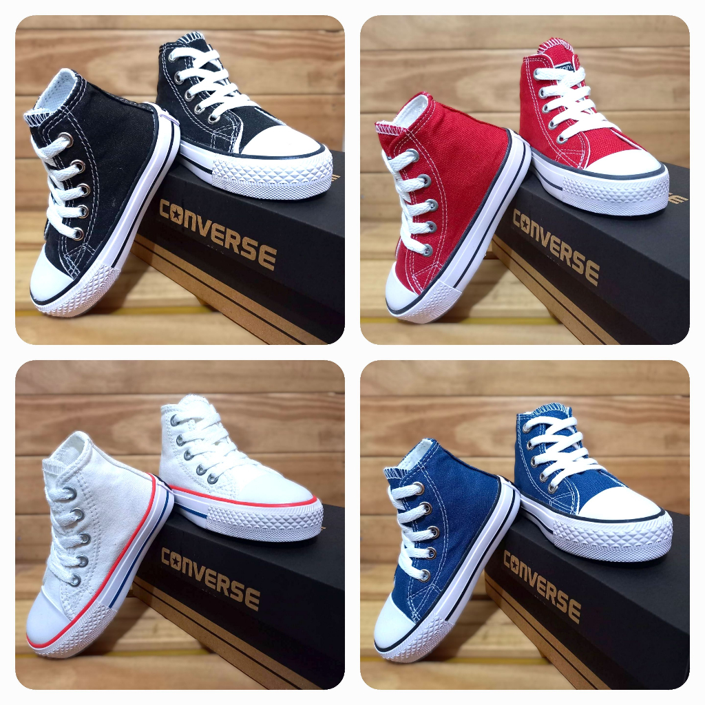 Sepatu Anak Converse CT High Classic Sepatu Sneakers All Star Kids / Sepatu Sekolah Anak Laki Peremp