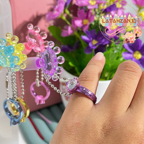 

Pulpen Gantungan Model Mahkota Cincin Mainan Tinta Hitam Alat Tulis Sekolah Bisa Cod