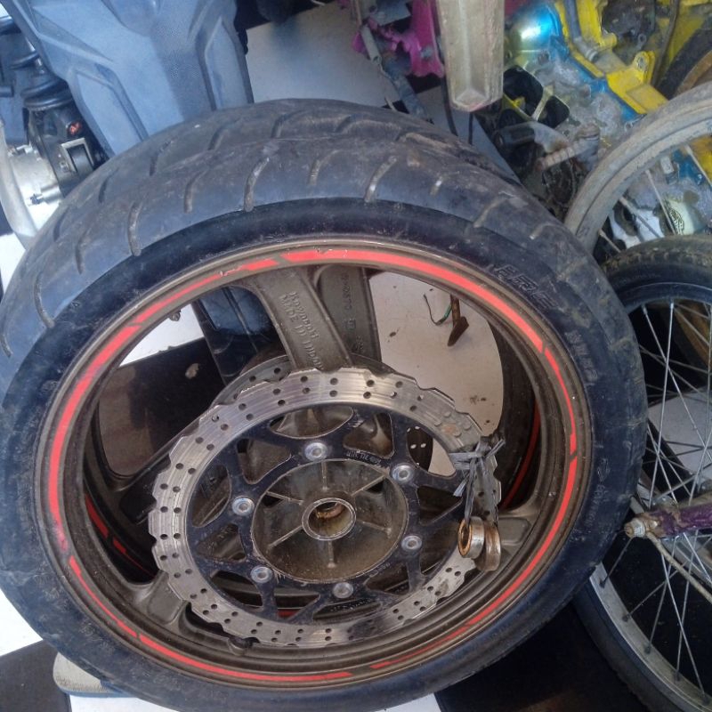 Velg ninja rr new original fullset