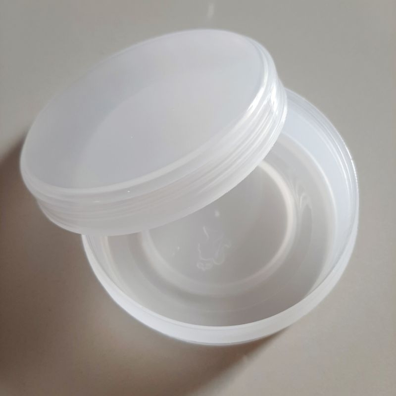 Pot jar 100ml kotak plastik