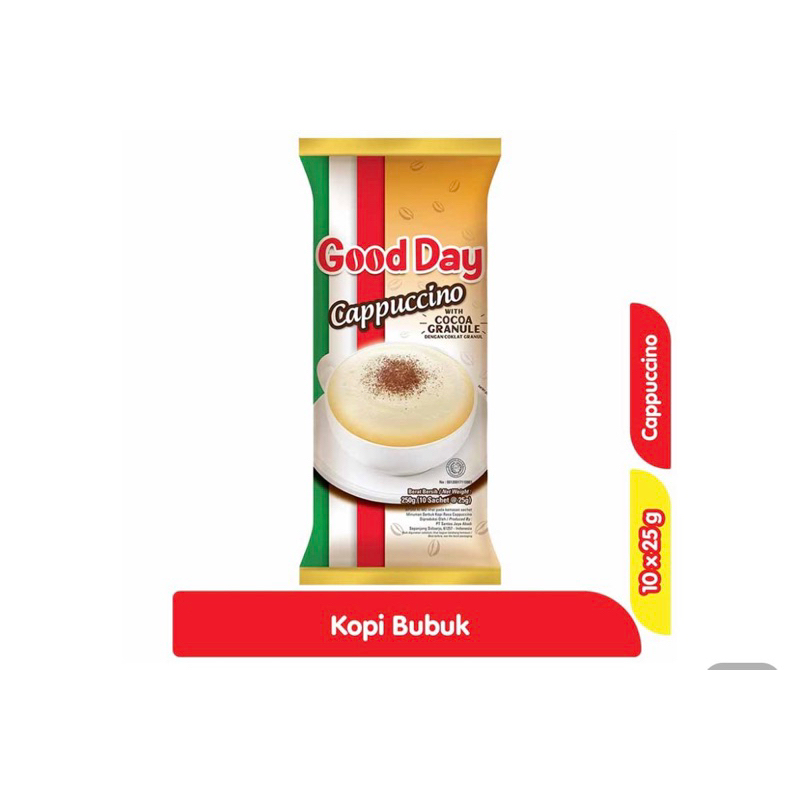 

Good Day Kopi Instant Cappuccino 10 x 25 g
