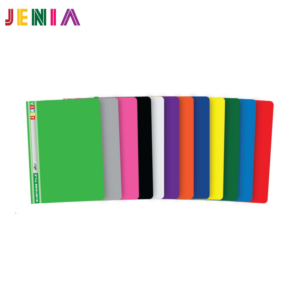 1 Lusin / 12 Pcs Business File Jenia Map Snelhecter FC Folio