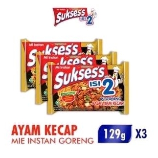 

Mie Suksess isi 2 rasa ayam kecap 129gr x 3 pcs