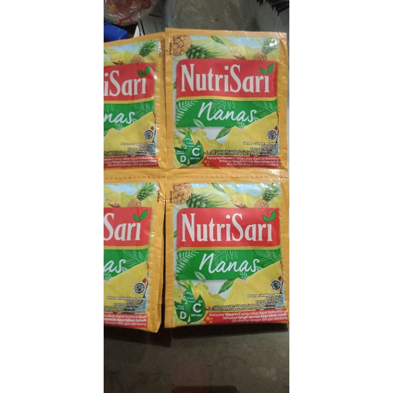 

Nutrisari Nanas 1 Renteng isi 10 sachet