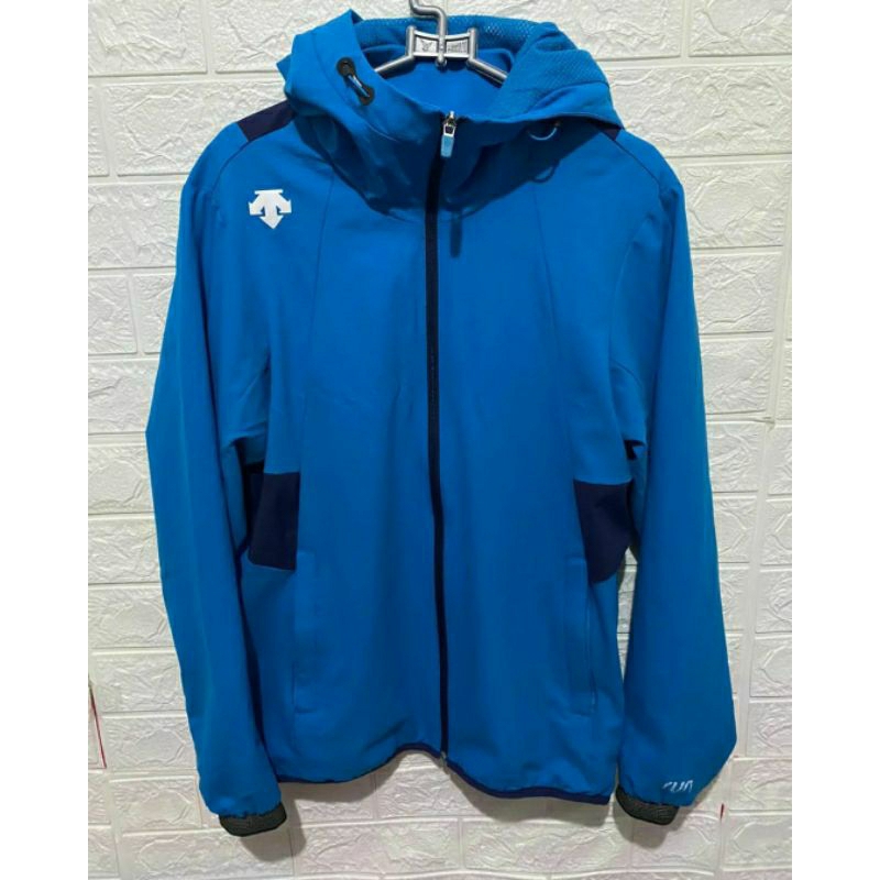 jaket hoodie running descente