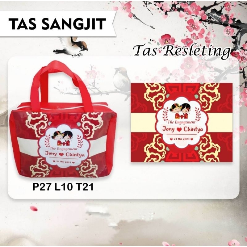 

Goodie Bag Sangjit/Tas Souvenir Engagement Resleting