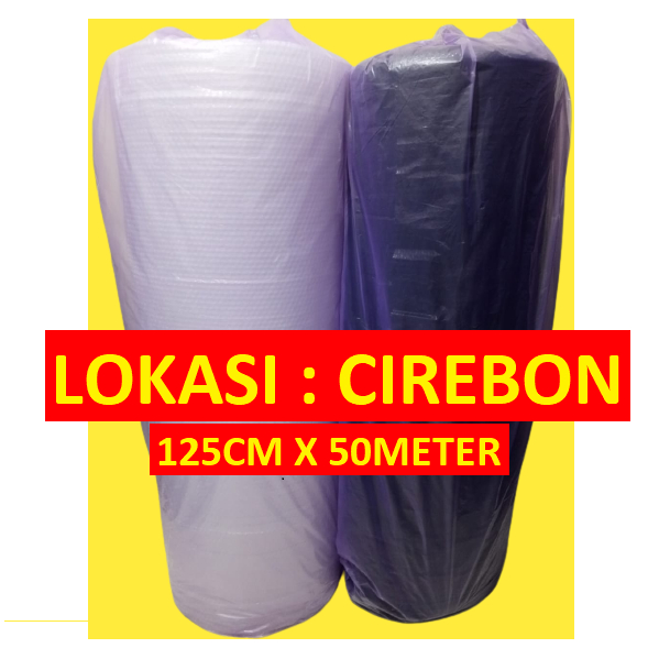 

Bubble Wrap Murah Tebal Hitam Dan Bening 125 cm x 50 Meter