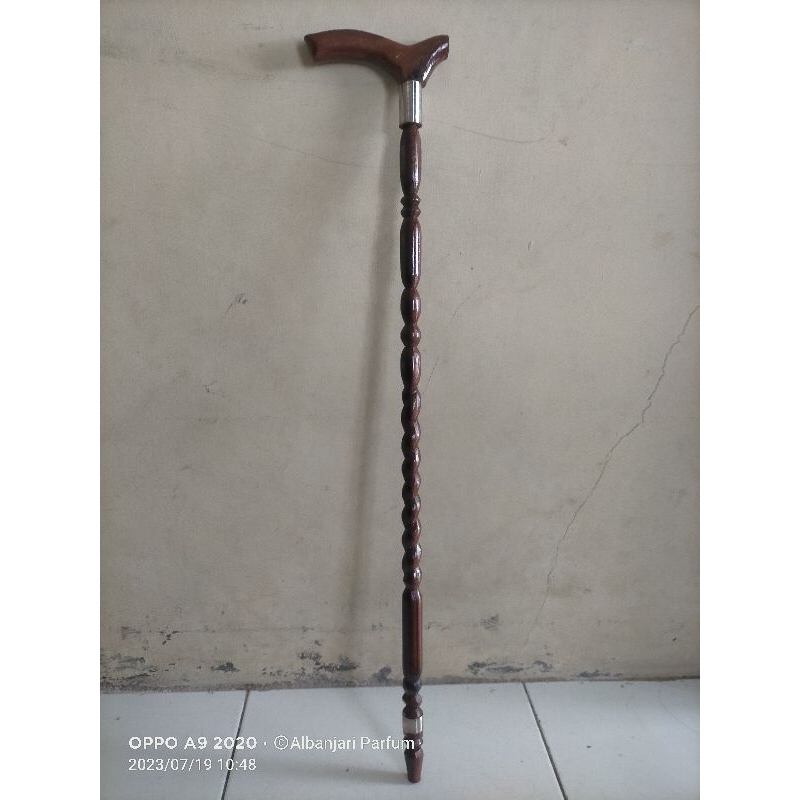 Tongkat kayu ulin Asli kaimantan