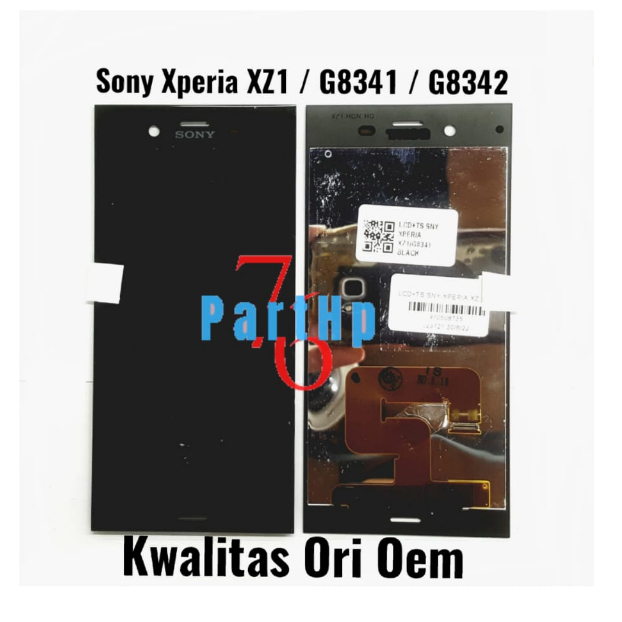 Ori Oem Lcd Touchscreen Fullset Sony Xperia XZ1 - G8341 - G8342