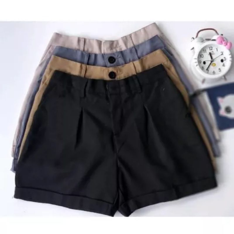 celana pendek hotpant pendek celana wanita korean style celana ladys company celana santai