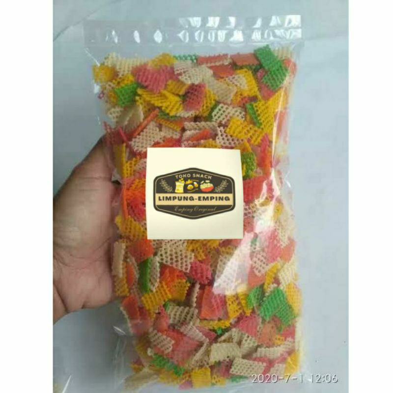 

KERUPUK TARO WARNA WARNI TERLARIS SUPER KEMASAN 500 GRAM BISA COD