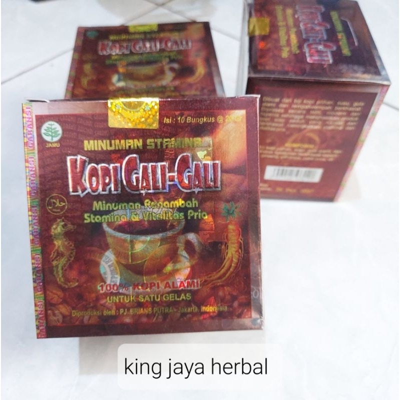 

Kopi Gali Gali Original Isi 10 Sachet