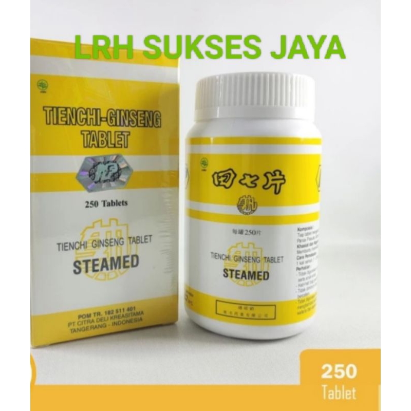 Tienchi Ginseng Tablet  Steamed obat pertumbuhan tinggi badan