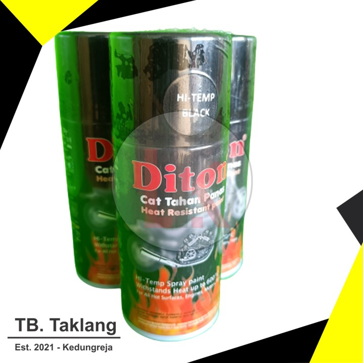 Pilox DITON CAT SEMPROT TAHAN PANAS | Diton Heat Resistant Paint