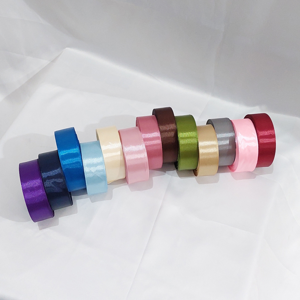 

[1 METER] Pita Satin 1 INCH / Pita Buket 2.5cm / Korean Ribbon / Kualitas Bagus / Best Seller Best Quality