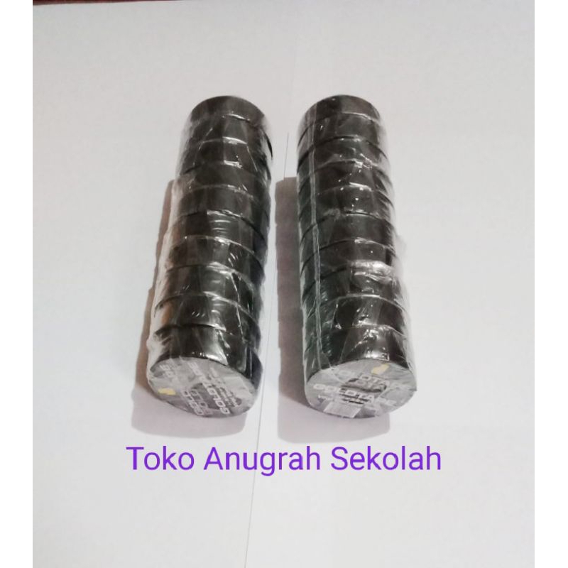 

Isolasi Gold Tape Hitam ( 1 Pak isi 10 pcs )