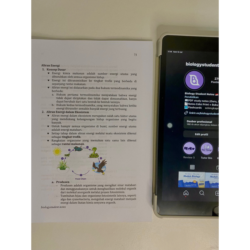 Module Biology SMA Kurikulum Merdeka by biology student notes