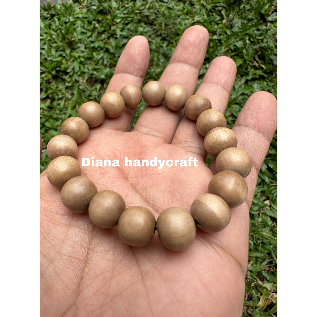 Gelang Kayu dewandaru 12mm Gelang Kayu bertuah Dewandaru