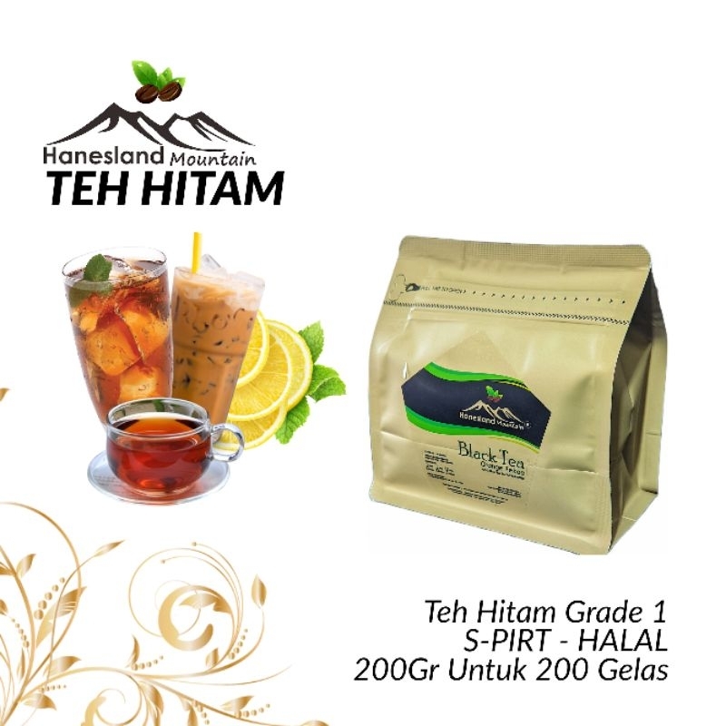 

Teh Hitam - Black Tea CTC 200Gr Thai Tea - Milk Tea