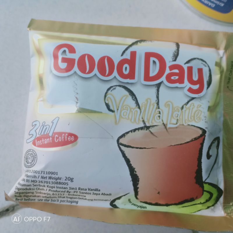 

good day Vanilla late 1 renceng