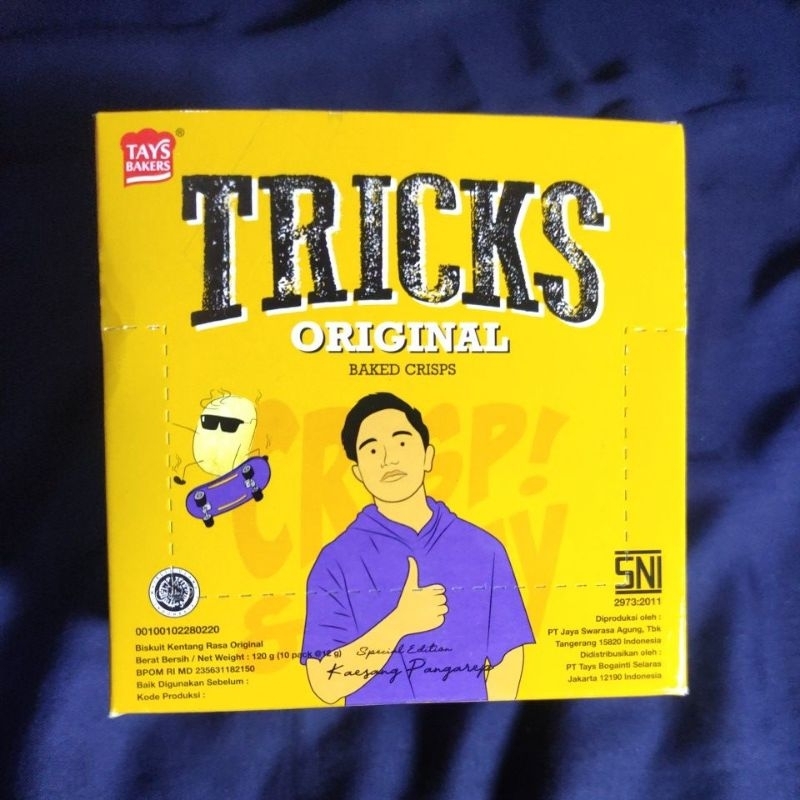 

Tricks Baked crips pack 10@12gr