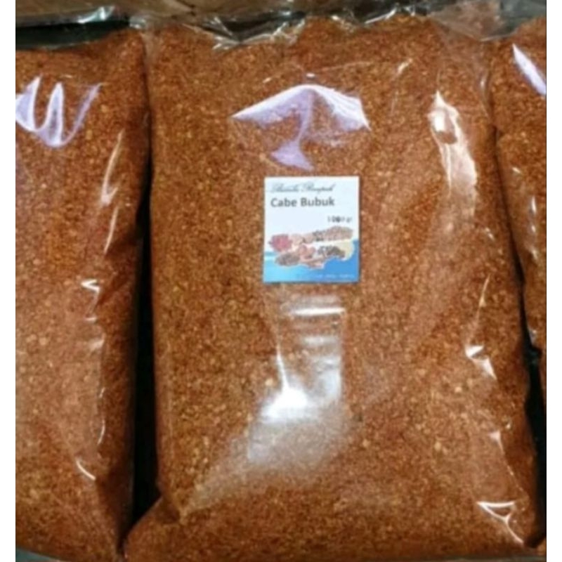 

Cabe bubuk 1 kg, bumbu rempah wahab