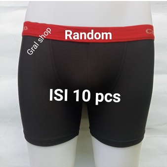 Celana Dalam Pria Boxer Isi 10pcs