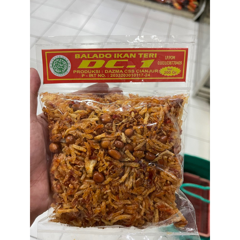 

Balado Ikan Teri DC-1