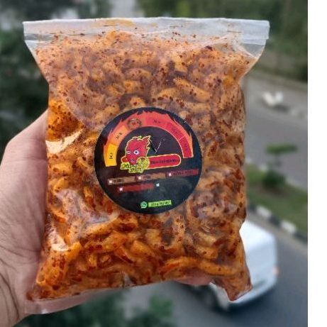 

Makaroni Pedas / Original Bantet Tidak Keras 250 Gram