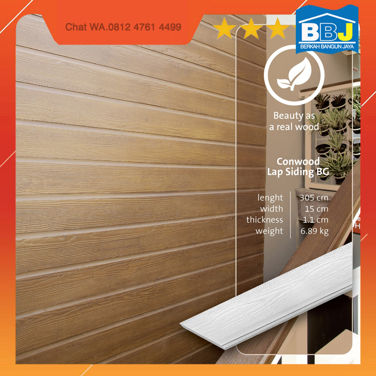 CONWOOD Lapsiding BG | Conwood Dinding | Wall Panel