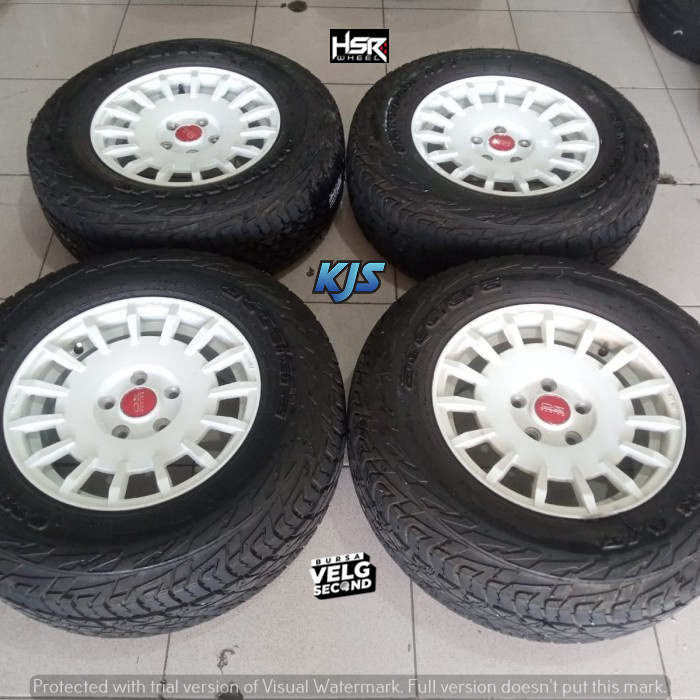 VELG MOBIL MODEL OZ RACING R15X7 5X114 WHITE + OMICRON 235 70 R15