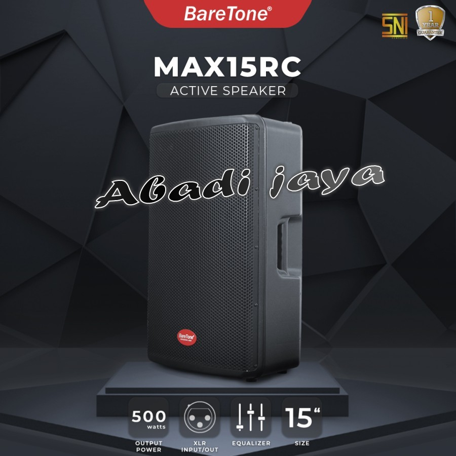 speaker akif baretone max15rc baretone max15 rc baretone max 15rc 1bh