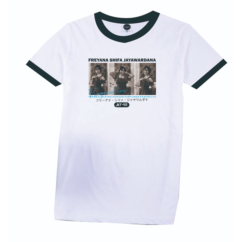 T-SHIRT FREYA JKT48 | KAOS CUSTOM FREYA JKT48 | BAJU FREYA | COTTON COMBED PREMIUM