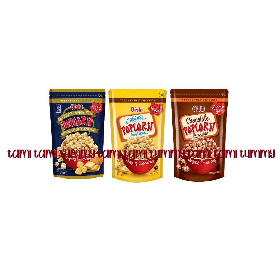 

Oishi Popcorn 100gr - All Varian [GOJEK/GRAB]