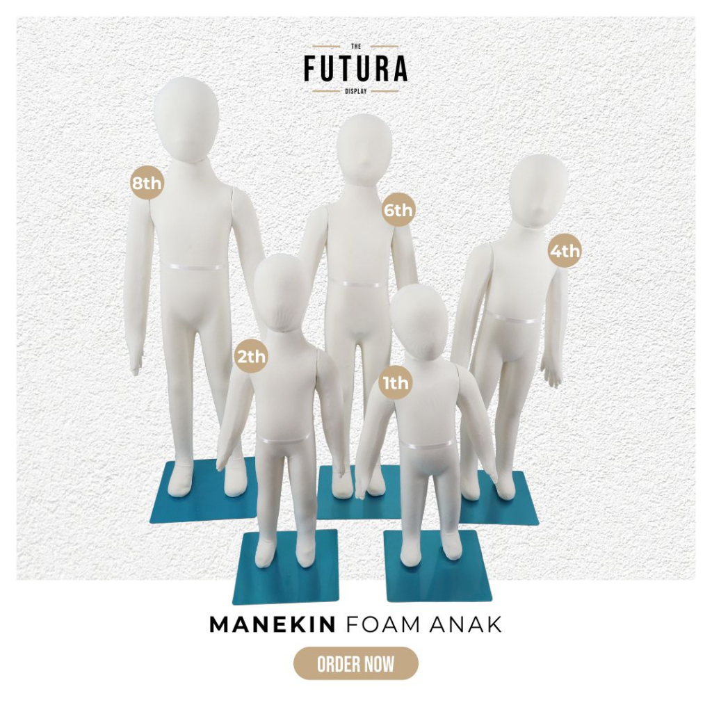 Manekin Anak Full Foam 8 Tahun Impor Manekin Anak Foam Murah
